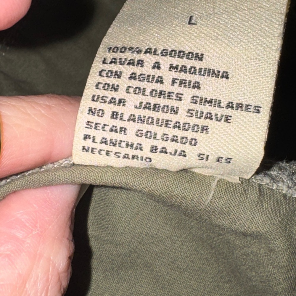 Ashley Utility Collection Cotton Anorak Jacket (Olive Green) - Picture 5 of 11